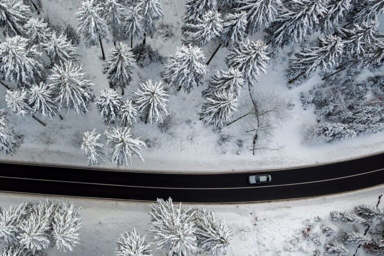 Die Kurve kriegen: Das ist im Winter nicht nur im wörtlichen Sinne gemeint wegen Glättegefahr - ein paar Tipps können zudem helfen, Sprit zu sparen und damit finanziell besser über die Runden zu kommen. Foto: Jan Woitas/dpa-Zentralbild/dpa-tmn
