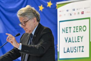 Industriekommissar Thierry Breton über das «Netto-Null-Valley»: «Die EU-Kommission ist bereit, dieses Vorhaben zu unterstützen.»