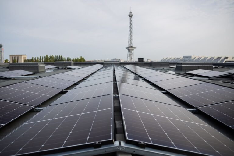 Der Solarausbau hat deutlich Fahrt aufgenommen.  Foto: Christoph Soeder/dpa