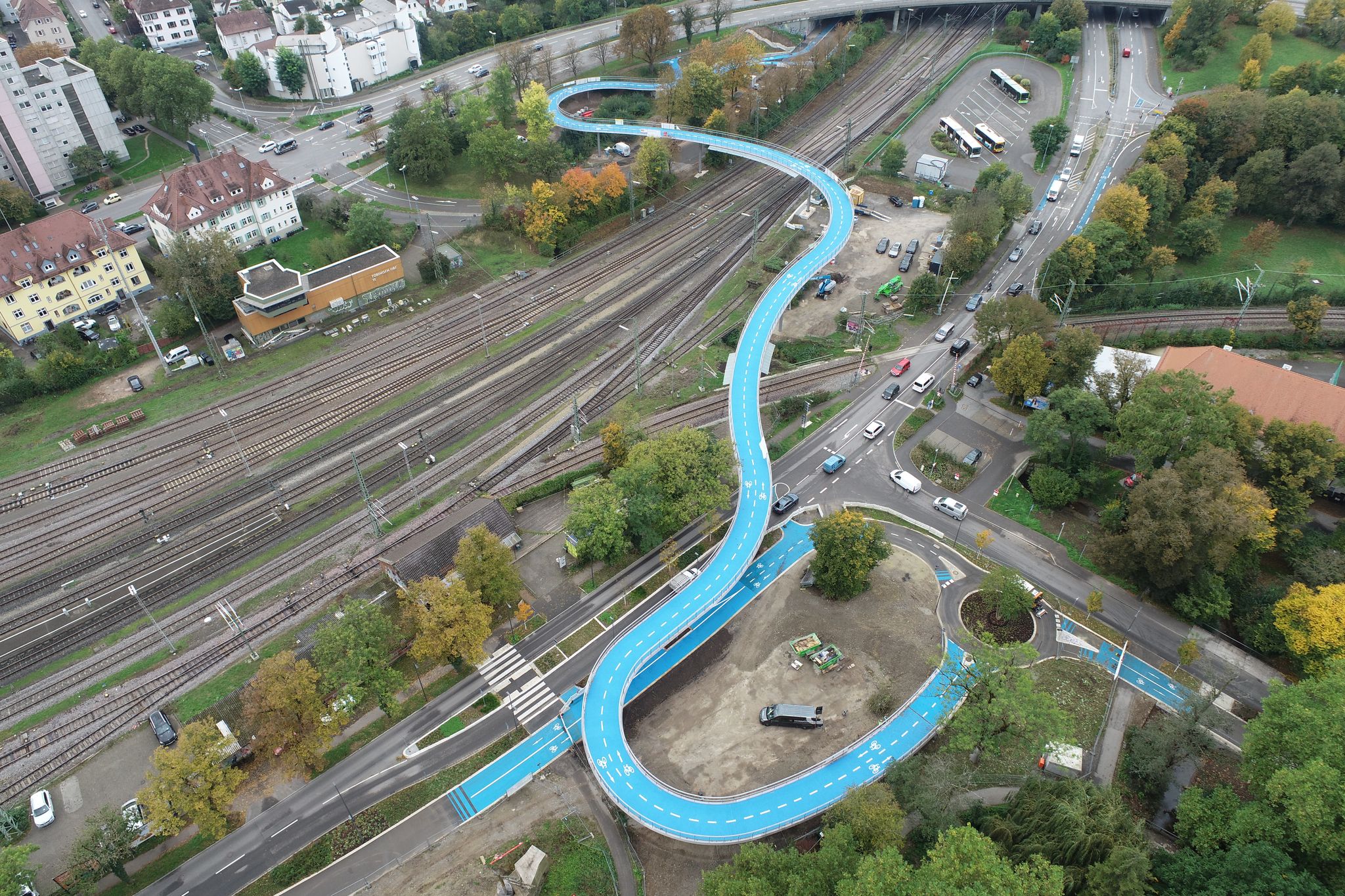 Vierte beheizte Radbrücke in Tübingen soll 2025 fertig sein