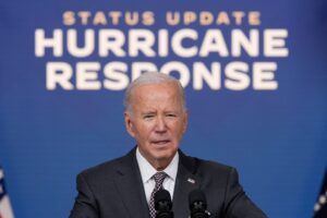 Biden hat sich direkt an Trump gerichtet - mit Spott.