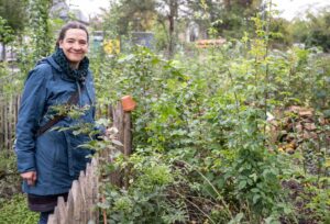 Der erste «Tiny Forest» in Frankfurt wächst und gedeiht.