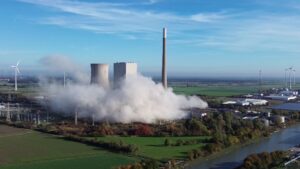 Das Steinkohlekraftwerk Mehrum war 1965 erstmals in Betrieb gegangen.