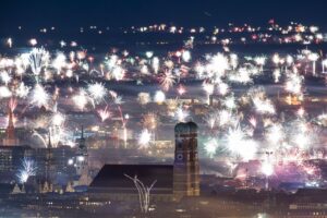 Zahlreiche Wildtiere werden aufgeschreckt, wenn das Feuerwerk startet. (Archivbild)