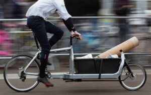 Besonders Gewerbetreibende nutzten die Förderung zum Kauf von Lastenfahrrädern. (Symbolbild)