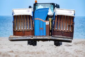 Bislang ist Mitte Oktober Schluss mit dem Strandkorbgeschäft.