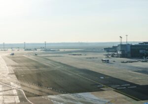 Am Flughafen stand am Montag alles still. (Archivbild)