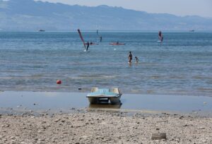 Der Bodensee füllt sich nur langsam wieder.
