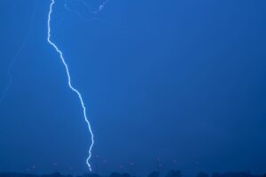 Die Zahl der Blitzeinschläge ist in Hamburg zuletzt wieder gestiegen. (Symbolbild)