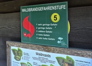 Die höchste Gefahrenstufe 5 ist in großen Teilen Brandenburgs erreicht. (Archivbild)