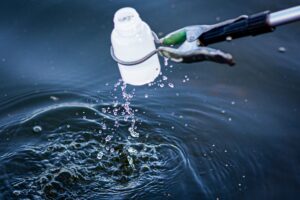 Die PFAS-Belastung in NRW-Flüssen geht nach Messungen des Landesamtes zurück. (Symbolbild)