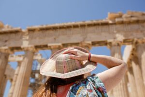Trotz Hitze: Ein Besuch auf der Akropolis lockt immer.