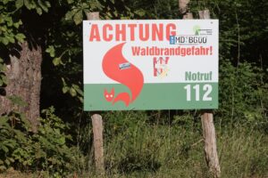 In weiten Teilen des Landes herrscht eine hohe Waldbrandgefahr. (Archivbild)