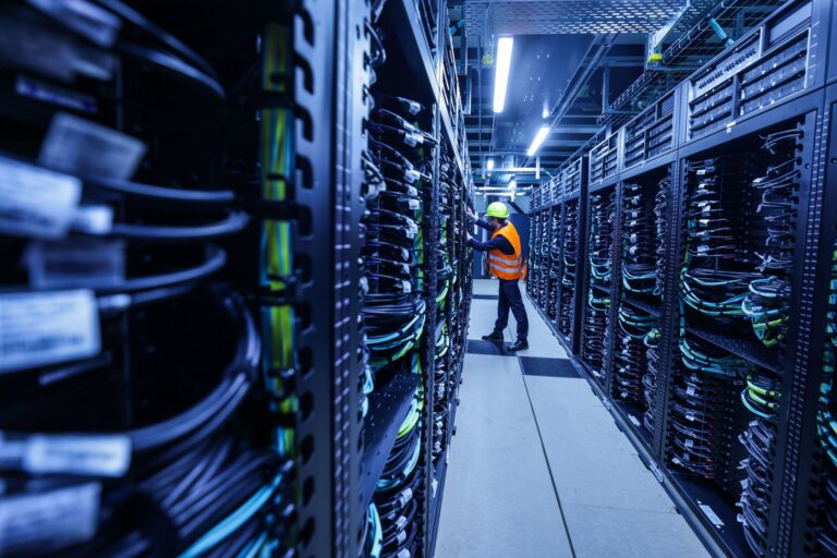 Der Hochleistungsrechner «Jupiter» am Forschungszentrum Jülich ist der schnellste Supercomputer in Europa. Foto: Oliver Berg/dpa