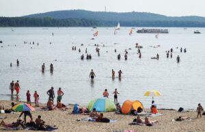 Strandbad am Müggelsee: Die Berliner Badegewässer punkten mit ausgezeichneter Wasserqualität. (Symbolbild)
