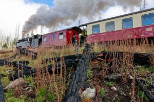 Die Dampfloks sind die Attraktion der Harzer Schmalspurbahnen. (Archivbild)