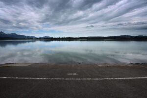 Der Forggensee ist Deutschlands größter Stausee.