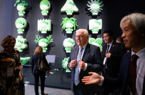 Bundespräsident Steinmeier eröffnet den Deutschen Nationentag bei der Expo 2025.