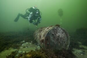 Gefährliche Altlast: Alte Munition verrottet auf dem Meeresgrund. (Archivbild)