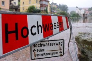 DUH warnt: Tausende Menschen in Sachsen sind hochwassergefährdet (Archivbild).
