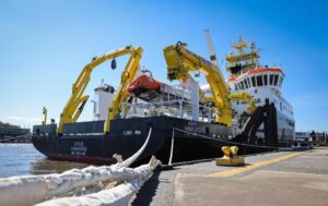Mit dem Schiff soll die Nordsee vermessen werden. (Archivfoto)