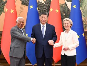 Bei den Gesprächen mit China war Handel ein wichtiges Thema.