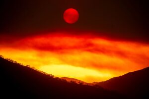 Das sogenannte «Gifford Fire» wütet im Los Padres National Forest, einem Waldgebiet nördlich von Santa Barbara.