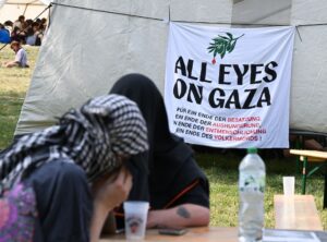 Bei dem Treffen wird auch der Gaza-Krieg thematisiert.