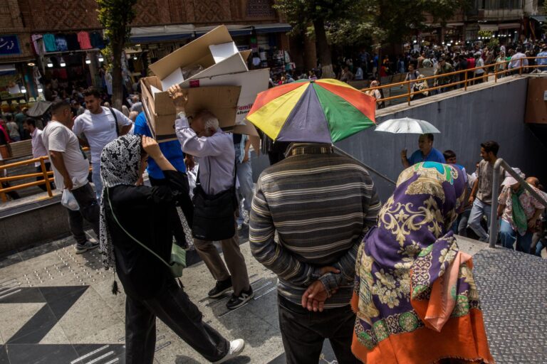 Unerträglich heiß ist es in Teilen des Irans. Foto: Alireza Masoumi/ISNA/dpa