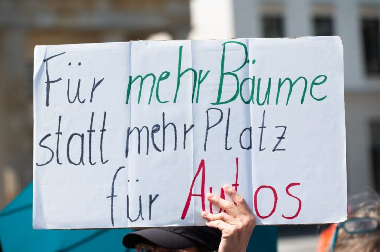 Mehr als 70 Prozent der Berliner wollen mehr Stadtgrün. (Archivbild) Foto: Christophe Gateau/dpa