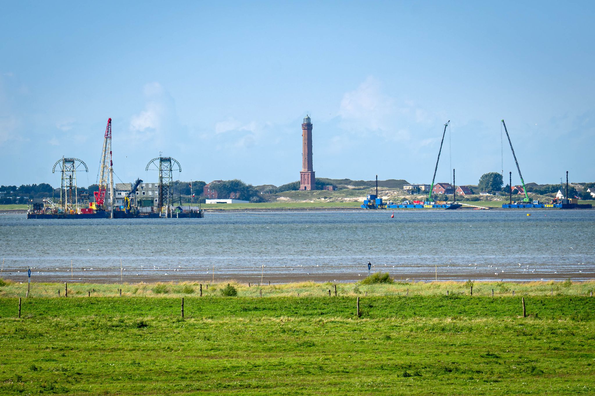 Windstrom durchs Watt leiten: Wie wird Norderney unterbohrt?